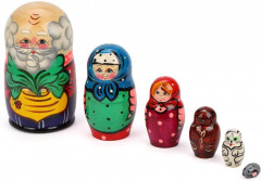 Матрешка «Репка» (6 персонажей) - Фото 1
