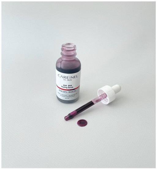 Пилинг для лица с AHA и BHA кислотами