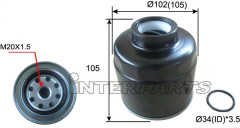 Фильтр топливный IPF-341 - Фото 1