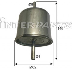 Фильтр топливный IPUF-708 - Фото 1