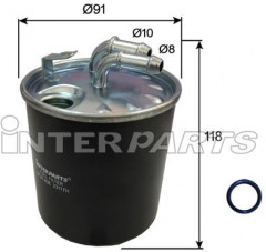 Фильтр топливный IPUF-836 - Фото 1