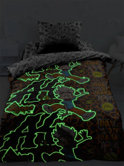 Комплект постельного белья «Пол это лава Neon» - Фото 2