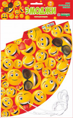 Набор колпаков карнавальных «Эмоджи» - Фото 1