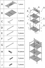 Стеллаж для ванной - Фото 1