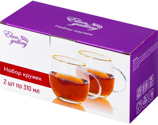 Набор кружек «Crystal glass»