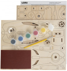 Конструктор из дерева «Спортивная машина» - Фото 1