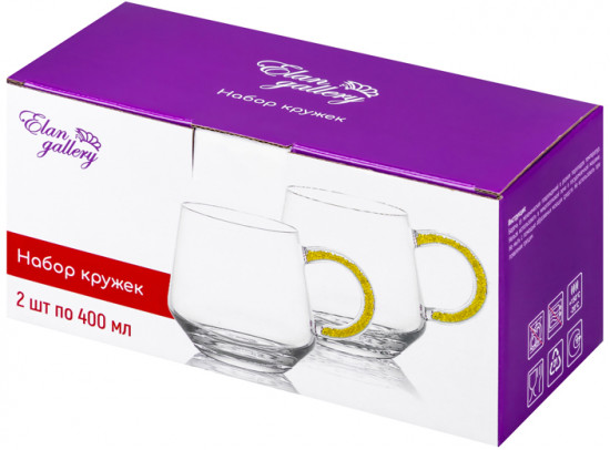 Набор кружек «Crystal glass»