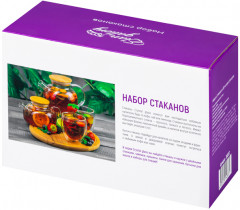 Набор стаканов «Crystal glass» - Фото 3