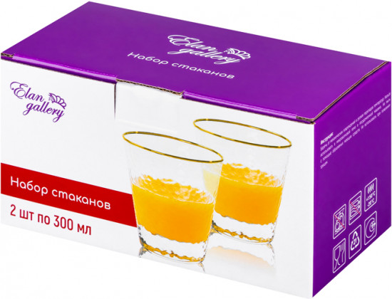 Набор стаканов «Crystal glass»