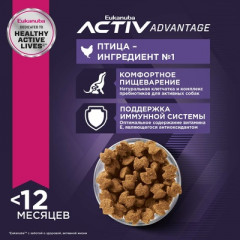 Корм для щенков миниатюрных пород «Eukanuba» (500 гр) - Фото 4