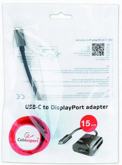 Переходник Cablexpert USB-C Displayport