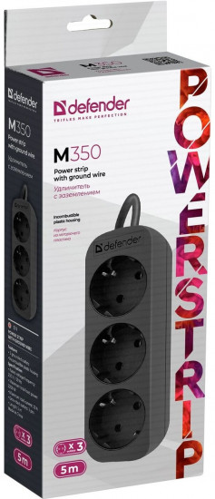 Удлинитель сетевой Defender M318