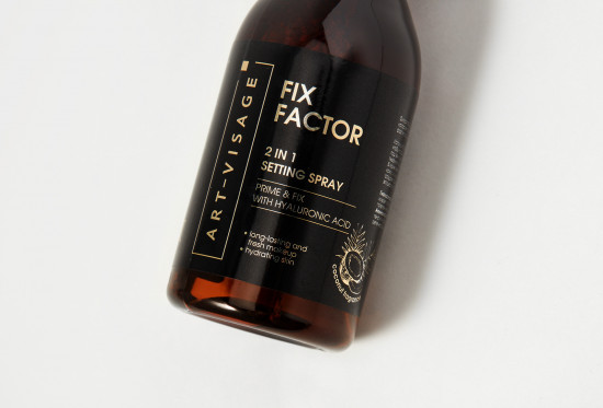 Фиксатор макияжа 2 в 1 «Fix Factor», оттенок 01 Кокосовый