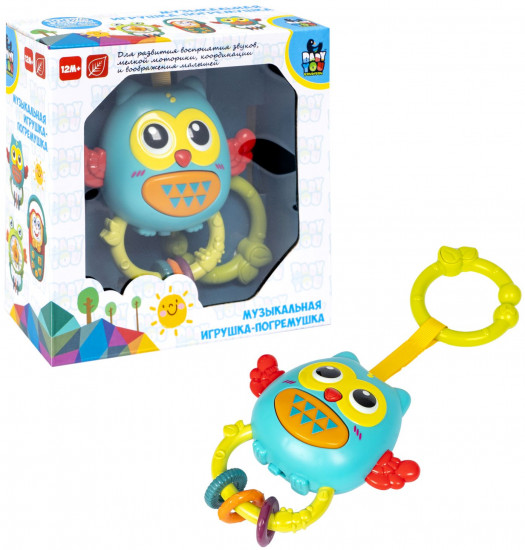 Игрушка-погремушка «Сова»