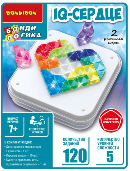 Игра настольная «IQ-Сердце»