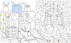 Моя любимая раскраска по цветам, точкам и номерам - Фото 1