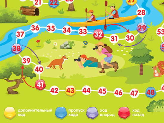 Игра-ходилка «В лесу»
