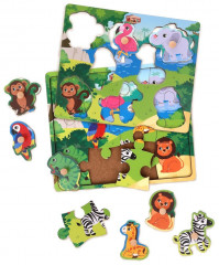 Пазл-вкладыш «Джунгли» - Фото 1