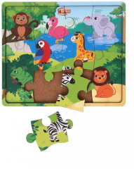 Пазл-вкладыш «Джунгли» - Фото 3