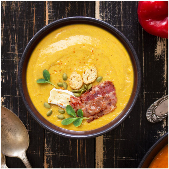 Крем-суп тыквенный с карри