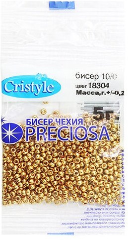 Бисер непрозрачный «Preciosa»