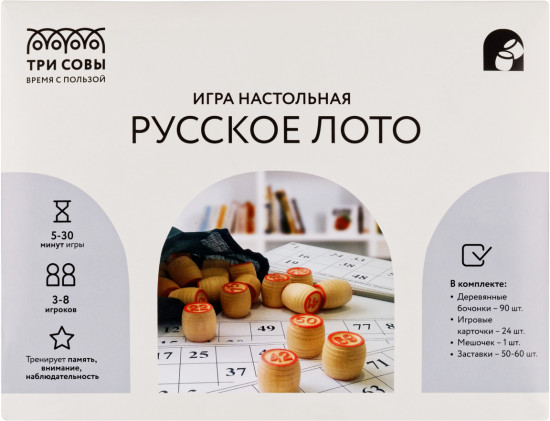 Игра настольная «Русское лото»