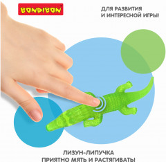 Лизун-липучка «Крокодил» - Фото 6