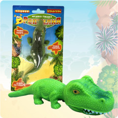 Игрушка-тянучка «Крокодил» - Фото 1