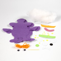 Набор для творчества из фетра «Веселые друзья. Фиолетовый монстр» - Фото 2