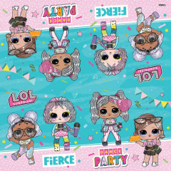 Набор салфеток бумажных «L.O.L. Surprise» - Фото 1