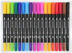 Набор маркеров двусторонних для скетчинга - Фото 2