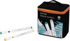 Набор маркеров двусторонних для скетчинга - Фото 2