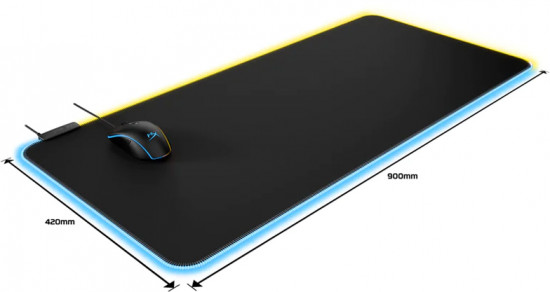 Коврик для мыши HyperX Pulsefire Mat RGB