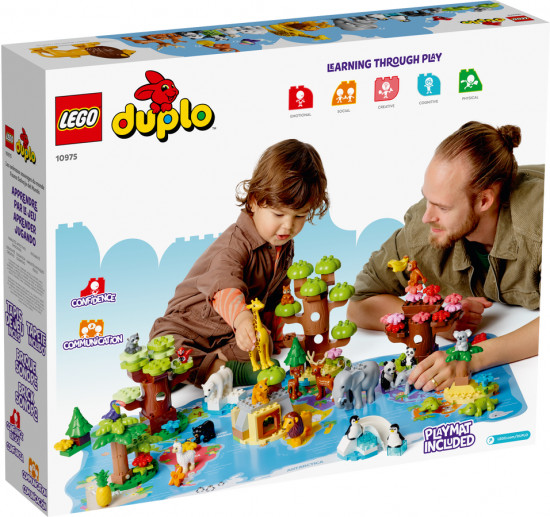 Конструктор LEGO® 10975 Дикие животные мира