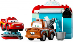 Конструктор Duplo 10996 Веселая автомойка Молния Маккуин и Мэтр. Lightning McQueen & Mater's Car Wash Fun - Фото 1