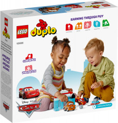 Конструктор Duplo 10996 Веселая автомойка Молния Маккуин и Мэтр. Lightning McQueen & Mater's Car Wash Fun - Фото 3