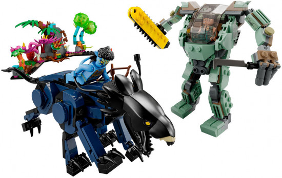 Конструктор LEGO® 75571 Нейтири и танатор против Майлза Куорича