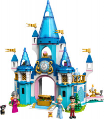 Конструктор Disney Princess 43206 Замок Золушки и прекрасного принца. Cinderella and Prince Charming's Castle - Фото 1