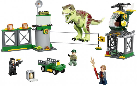 Конструктор LEGO® 76944 Побег тираннозавра
