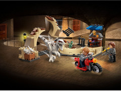 Конструктор Jurassic World 76945 Атроцираптор: погоня на мотоцикле. Atrociraptor Dinosaur Bike Chase - Фото 7