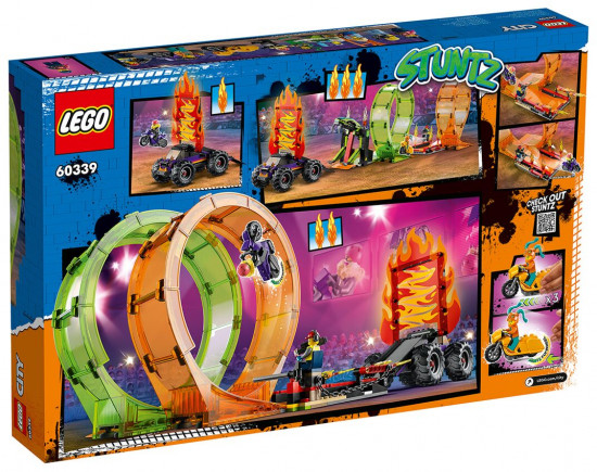 Конструктор LEGO® 60339 Трюковая арена Двойная петля