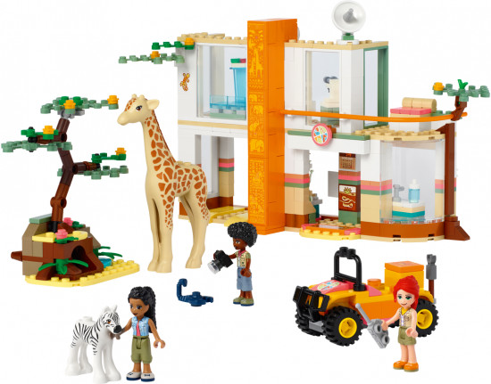 Конструктор LEGO® 41717 Спасательная станция Мии для диких зверей