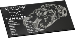 Конструктор Batman 76240 Бэтмобиль. Batmobile Tumbler V29 - Фото 13
