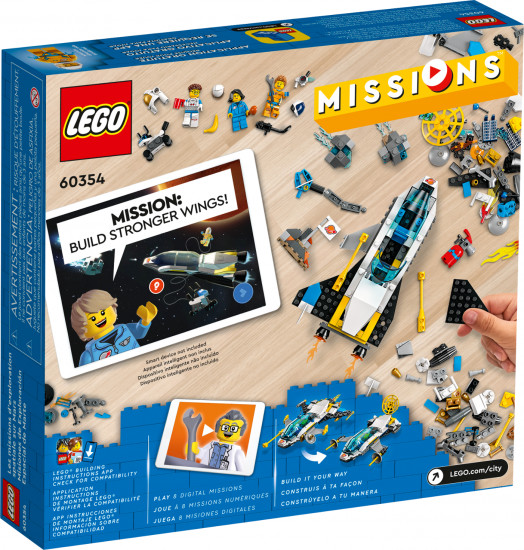 Конструктор LEGO® 60354 Космическая миссия для исследования Марса