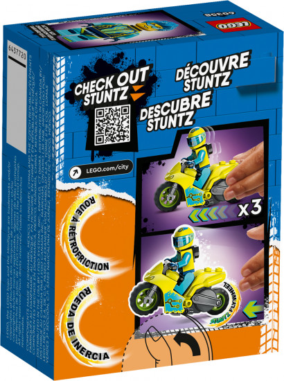 Конструктор LEGO® 60358 Кибер-трюковый мотоцикл