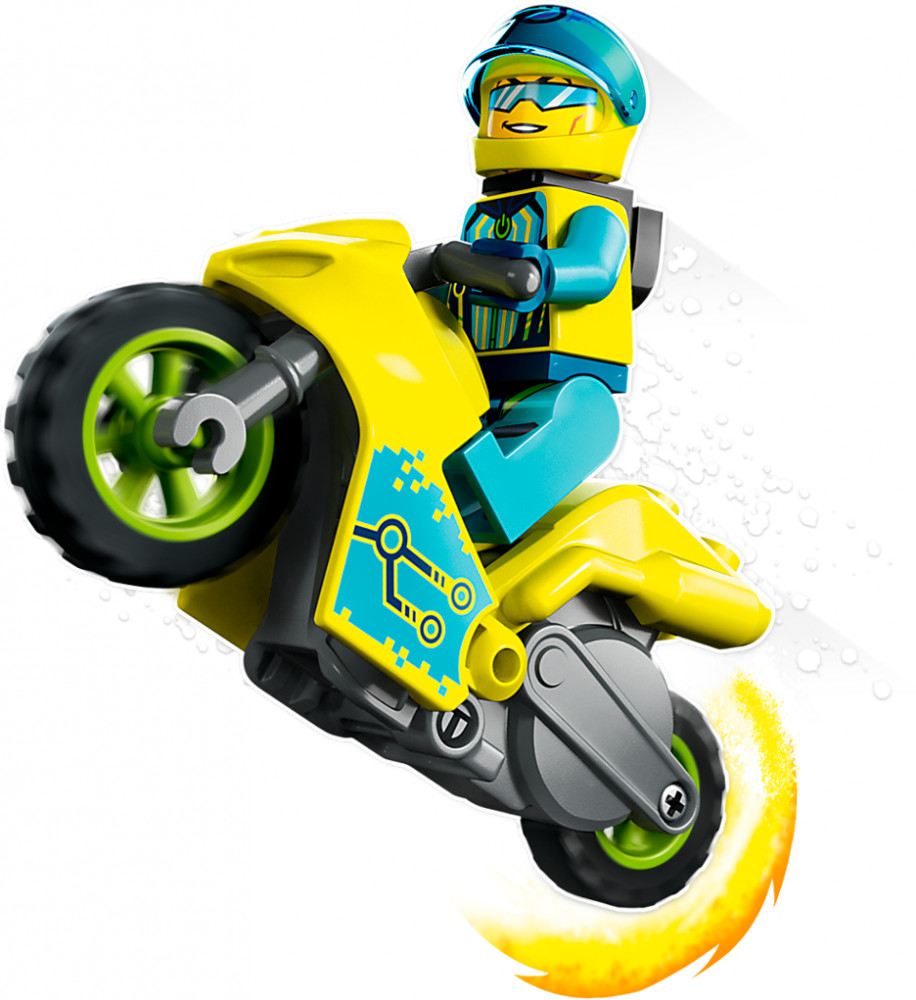 Конструктор City 60358 Кибер-трюковый мотоцикл. Cyber Stunt Bike | LEGO City | LEGO | Фото 7