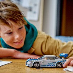 Конструктор Speed Champions 76917 Форсаж 2 Nissan Skyline GT-R (R34) - Фото 5