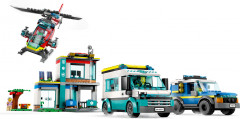 Конструктор City 60371 Штаб спасательных транспортных средств. Emergency Vehicles HQ - Фото 6