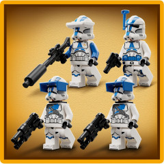 Конструктор Star Wars 75345 Война клонов. 501st Clone Troopers™ Battle Pack - Фото 4