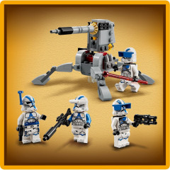 Конструктор Star Wars 75345 Война клонов. 501st Clone Troopers™ Battle Pack - Фото 6